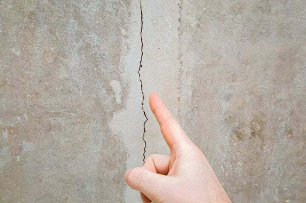 how to fix cracks in concrete