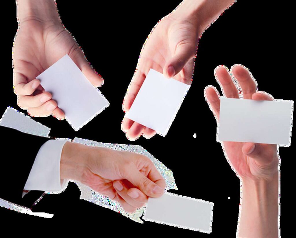 patrick bateman business card