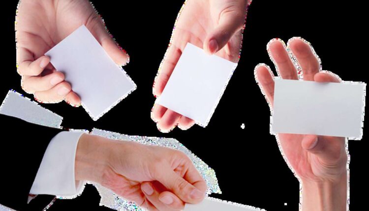 patrick bateman business card