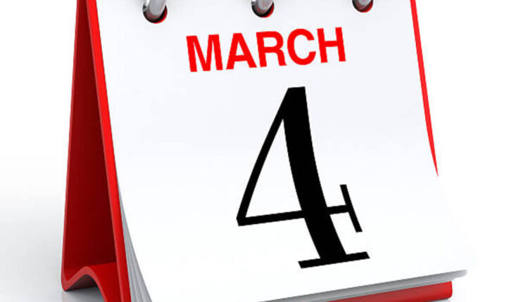 How Many Days Until March 4