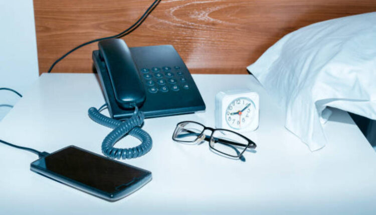 Bedside Gun Safe With Clock and Phone Charger