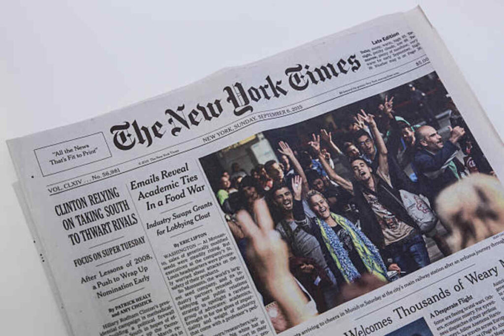 New York Times Crossword