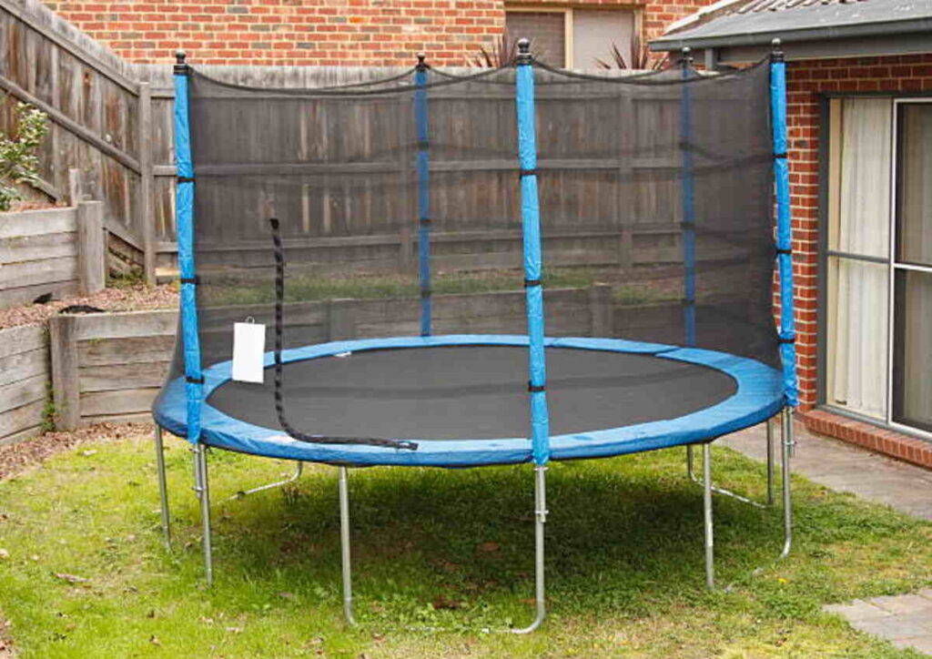 Enhance Your Trampoline With a Basketball Hoop